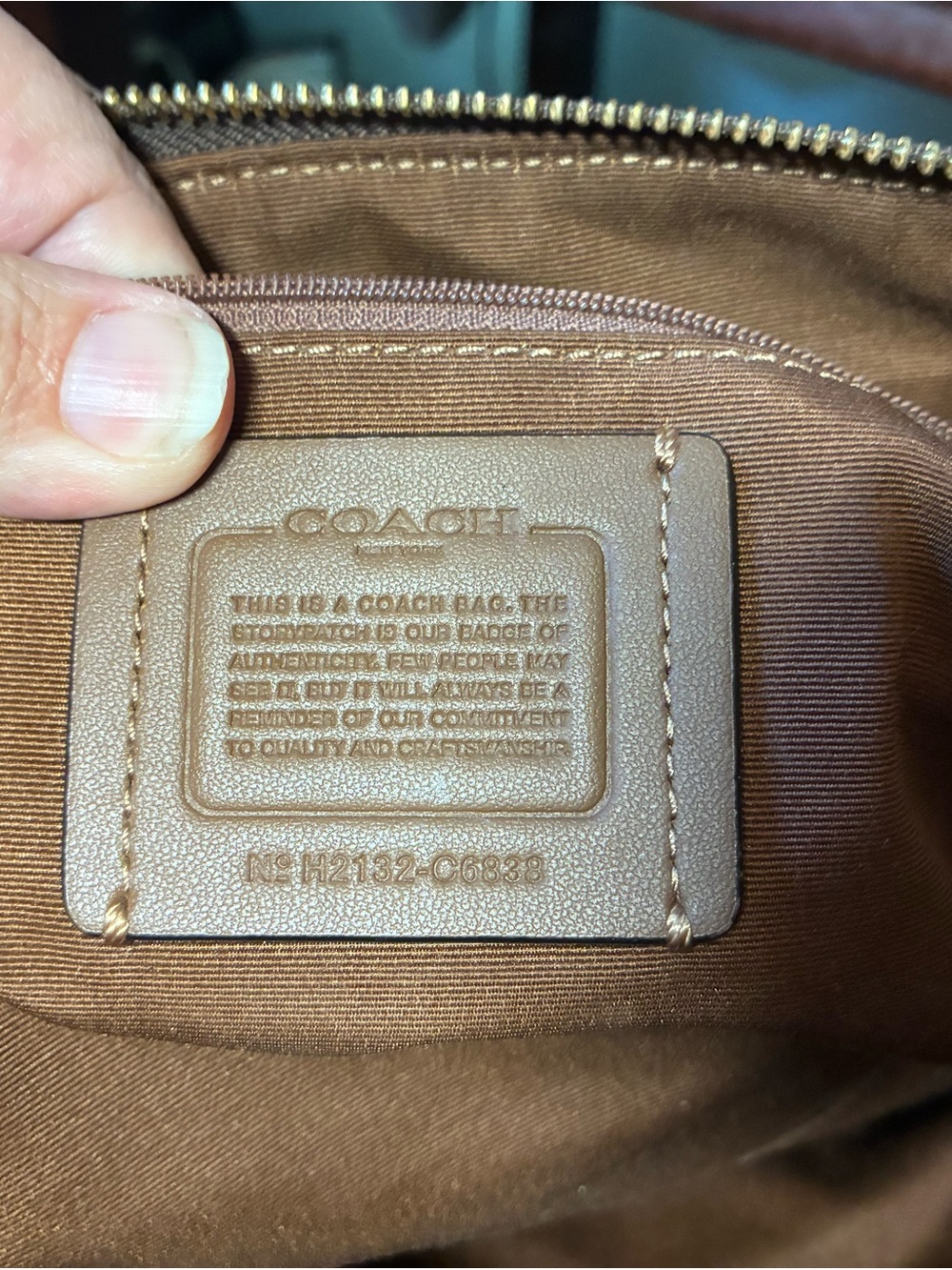 Coach Kacey Satchel Bag - Picture 8 of 8